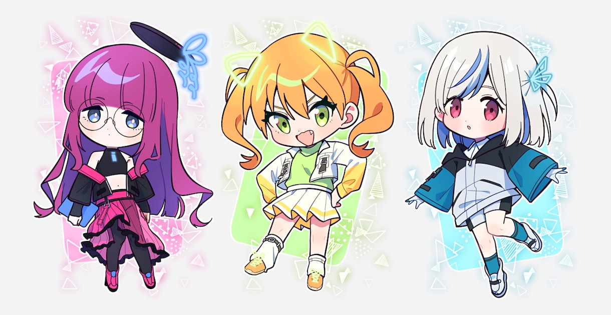イラスト作成をいたします キャラクターイラストの作成依頼のプランです。 イメージ3