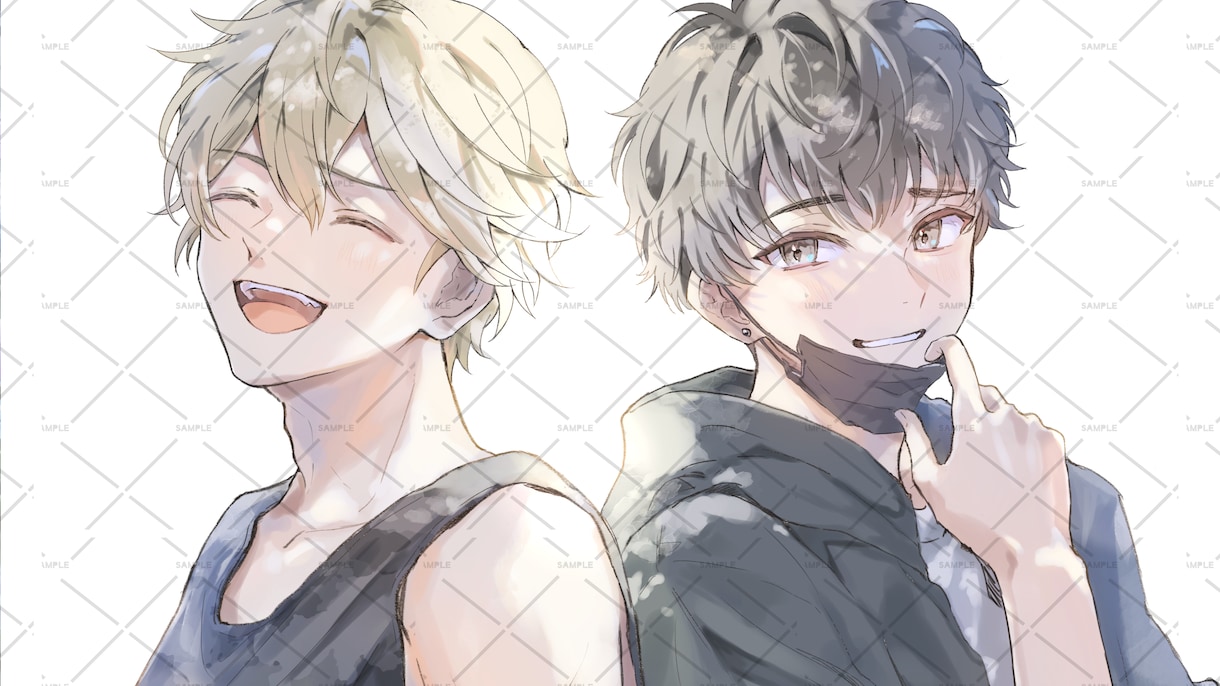 Vtuber立ち絵・MVイラスト描きます 歌ってみたMV・一枚絵・立ち絵等／IRIAM配信者・V様にも イメージ5