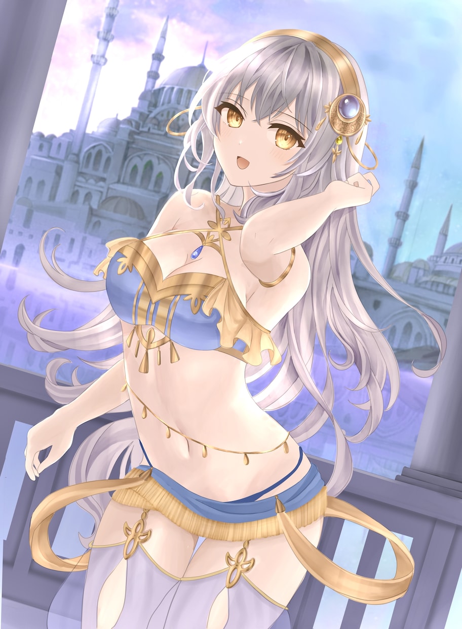 高クオリティ美少女のイラストお描きします キャラクターに合わせて、背景も一緒に制作可能です イメージ4
