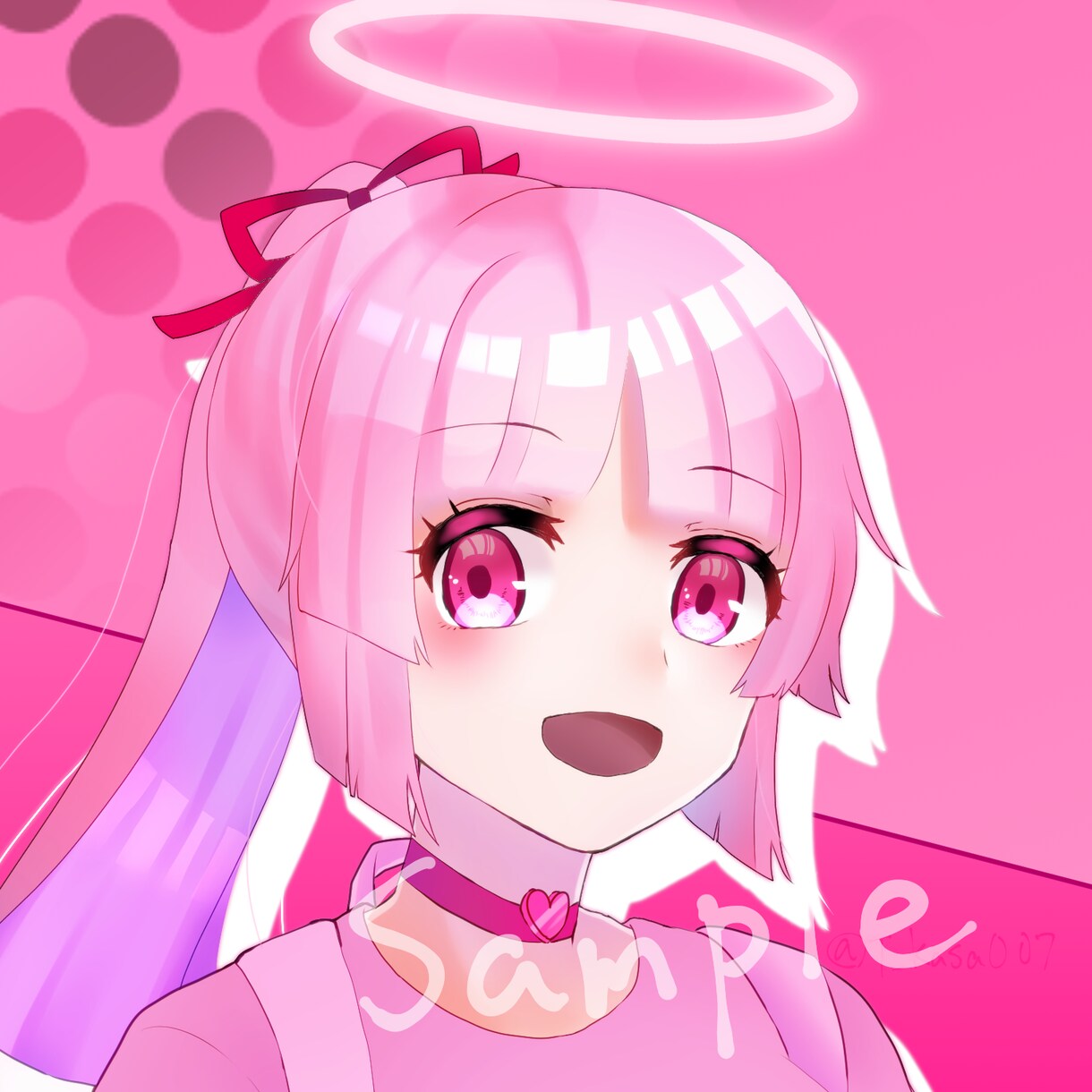 SNSに使用できるアイコンを制作いたします 可愛い女の子をアイコンにしてみませんか！！！！ イメージ2