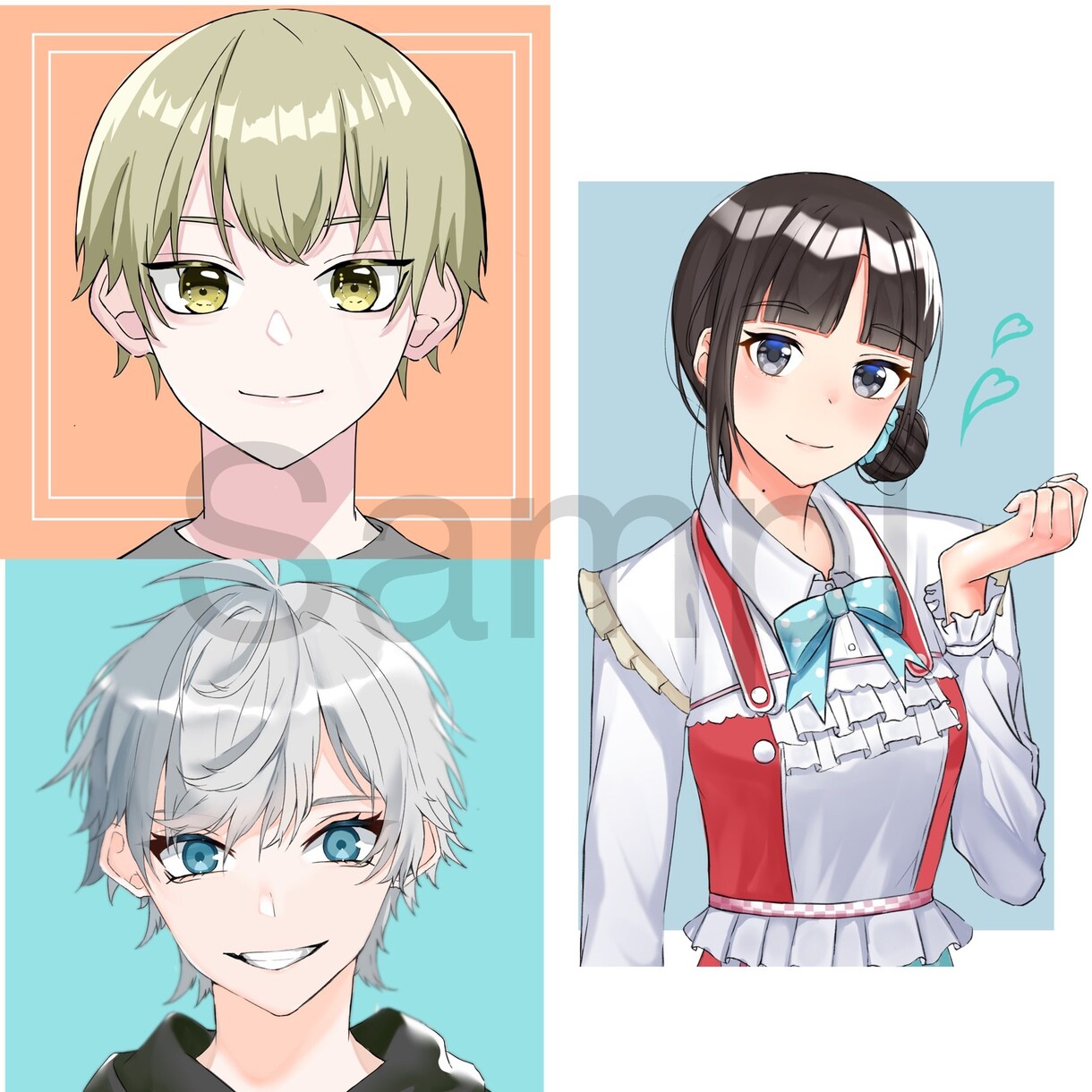 立ち絵、キャラクターデザインします 配信、Vtuber、TRPGなどの立ち絵デザインします！ イメージ5