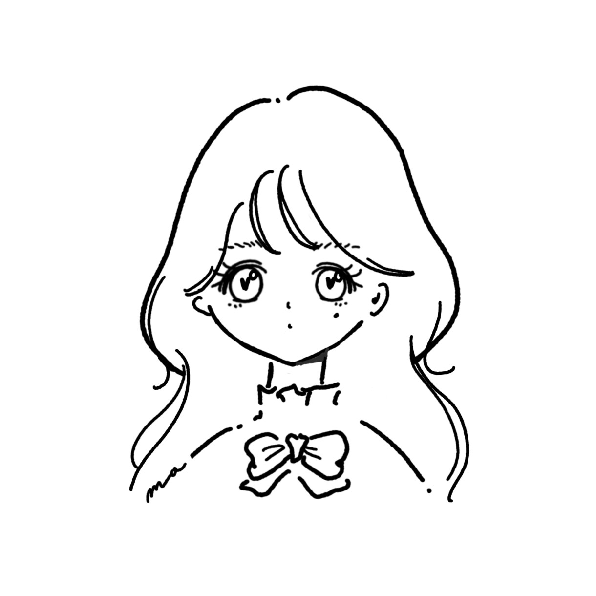 オリジナルのシンプルな線画イラストを作成します 待受やSNSアイコンに最適！プレゼントにもおすすめ♪ イメージ4