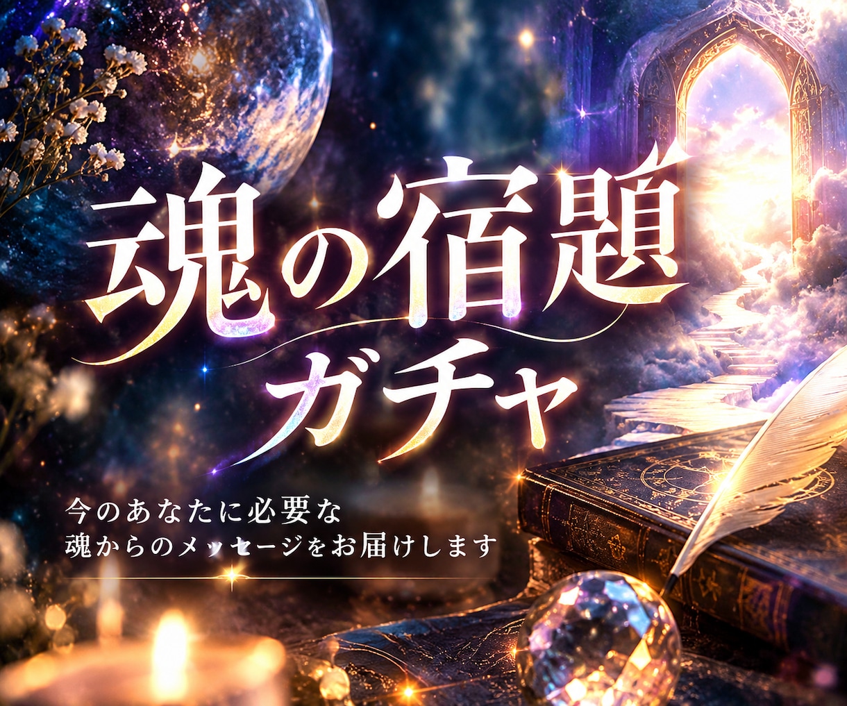 魂の宿題ガチャ　前世から引き継いだ使命を霊視します あなたが今世で乗り越える魂のテーマを読み解きます イメージ1