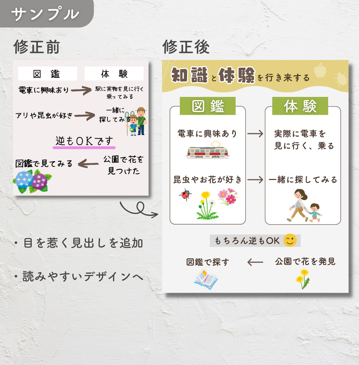 Instagramの投稿画像を添削・修正します 【サンプル画像見て下さい♪】あなたの投稿が生まれ変わります イメージ6