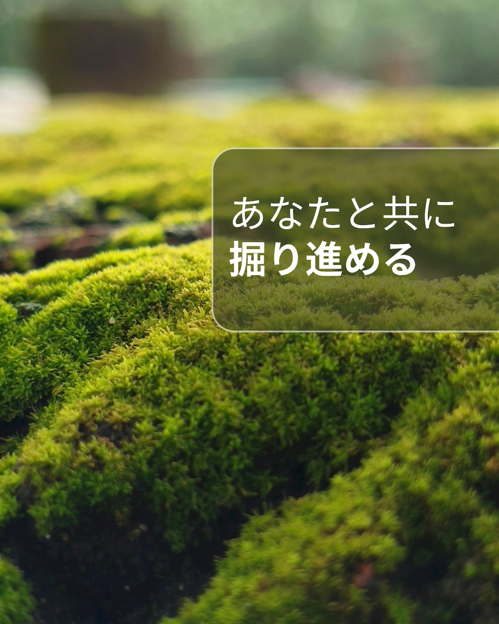 あなたの心の中を、一緒に掘り進めます 誰にも言えない思いをそっと手放す10ターン イメージ1
