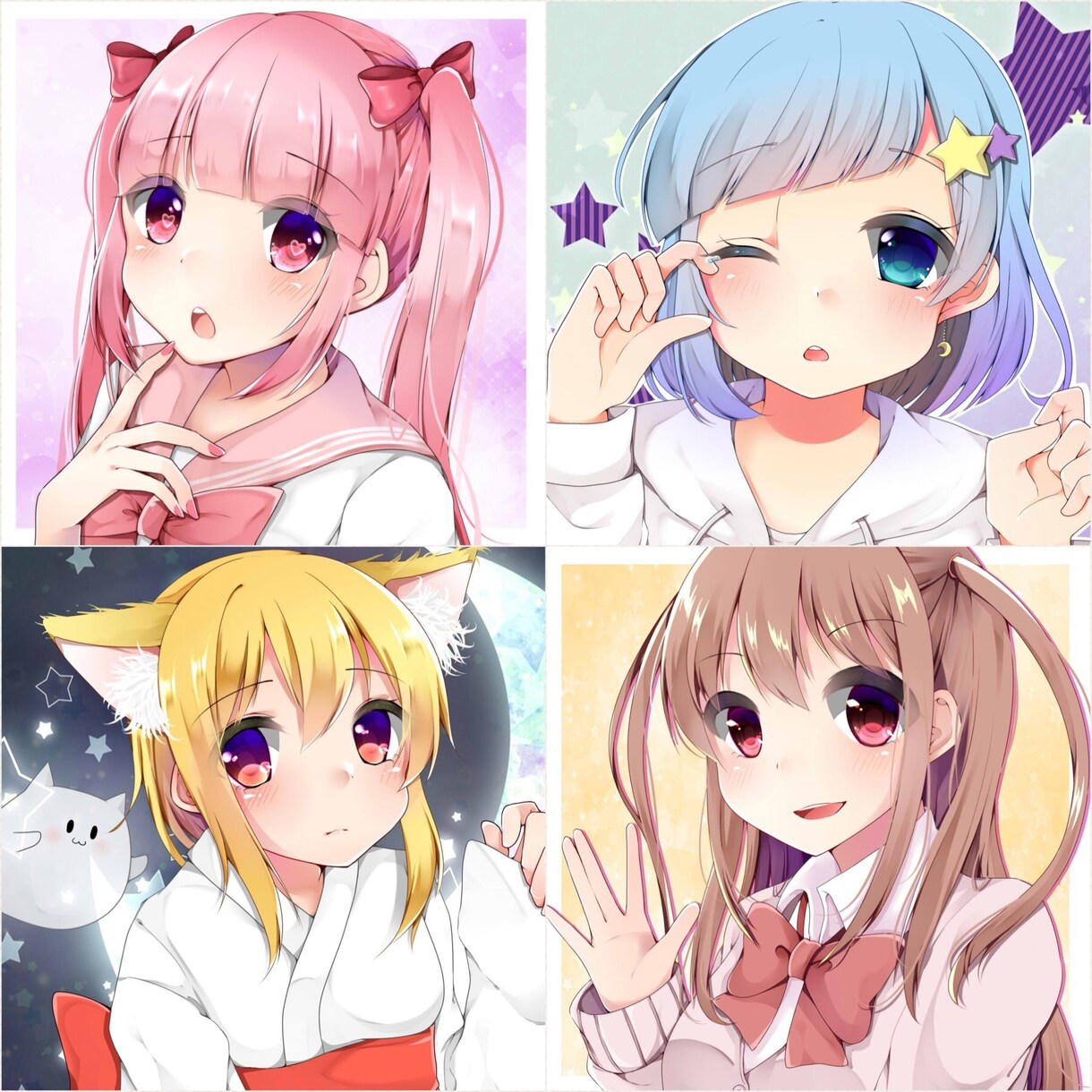 イラストかきます SNSのアイコン等に(⑉• •⑉)❤︎ イメージ2