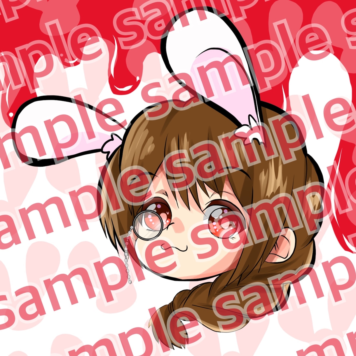 ミニキャラ書きます SNSやLINEのアイコンに！ イメージ2