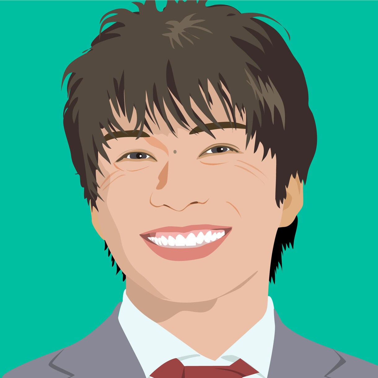 リアルめな似顔絵、写真から制作いたします プロフィール画像・SNSアイコンに最適。ビジネスにも! イメージ3