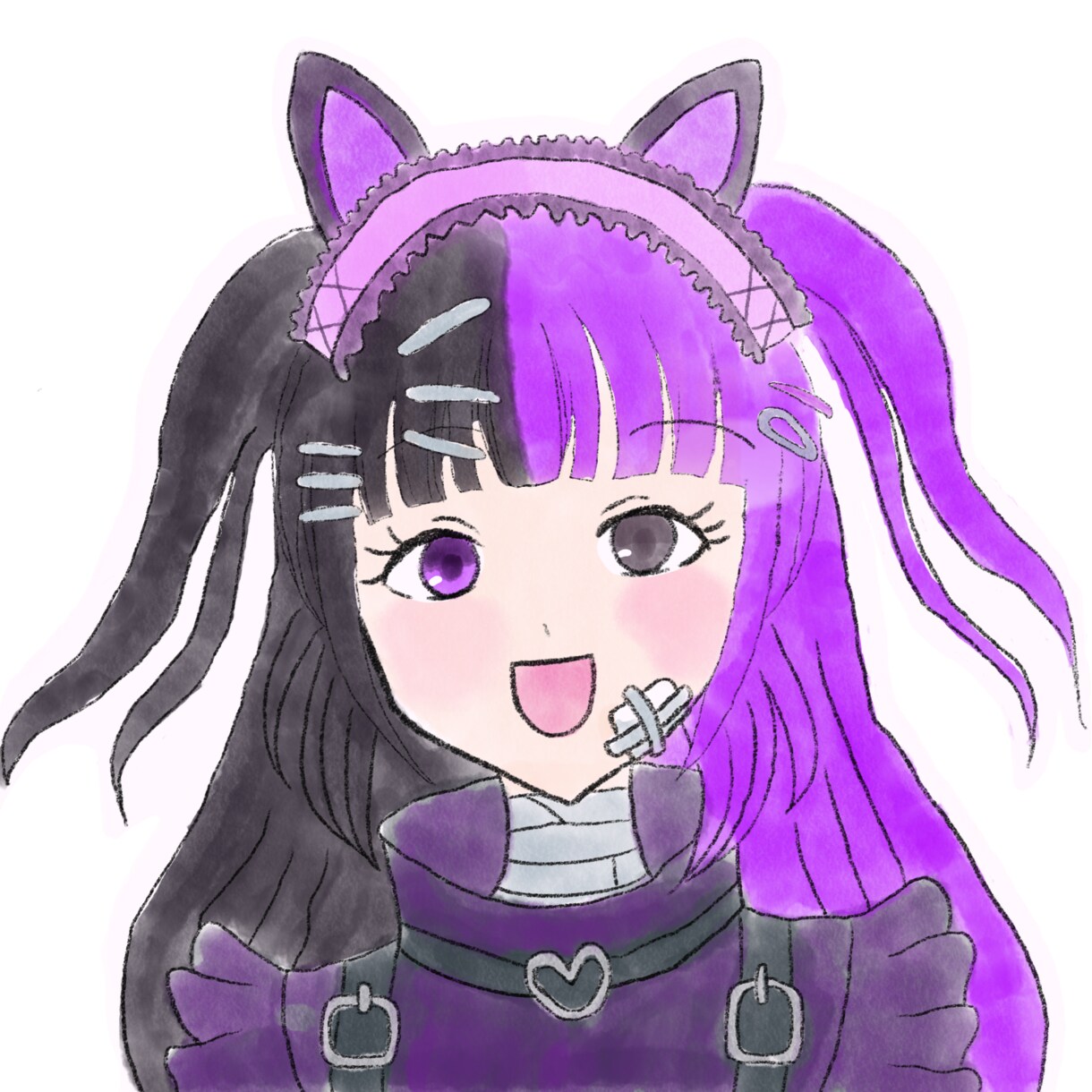 似顔絵制作なんでも最低価格で描き1ます えんぴつ×水彩タッチのイラストの依頼を大募集中です イメージ4