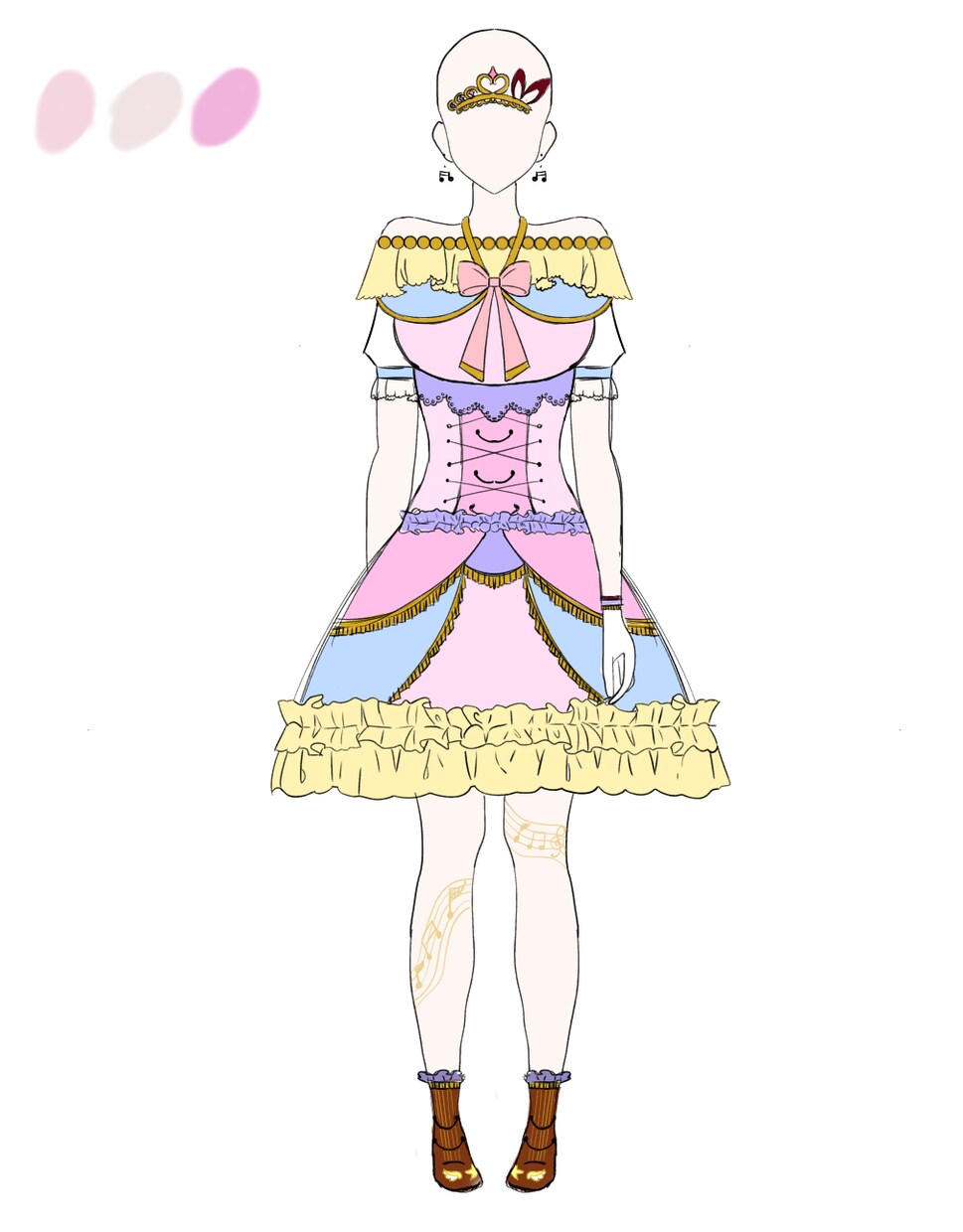 イラスト等で使えるような衣装をデザイン致します 「キャラクターは描けるけど衣装までは描けない方へ！」 イメージ3