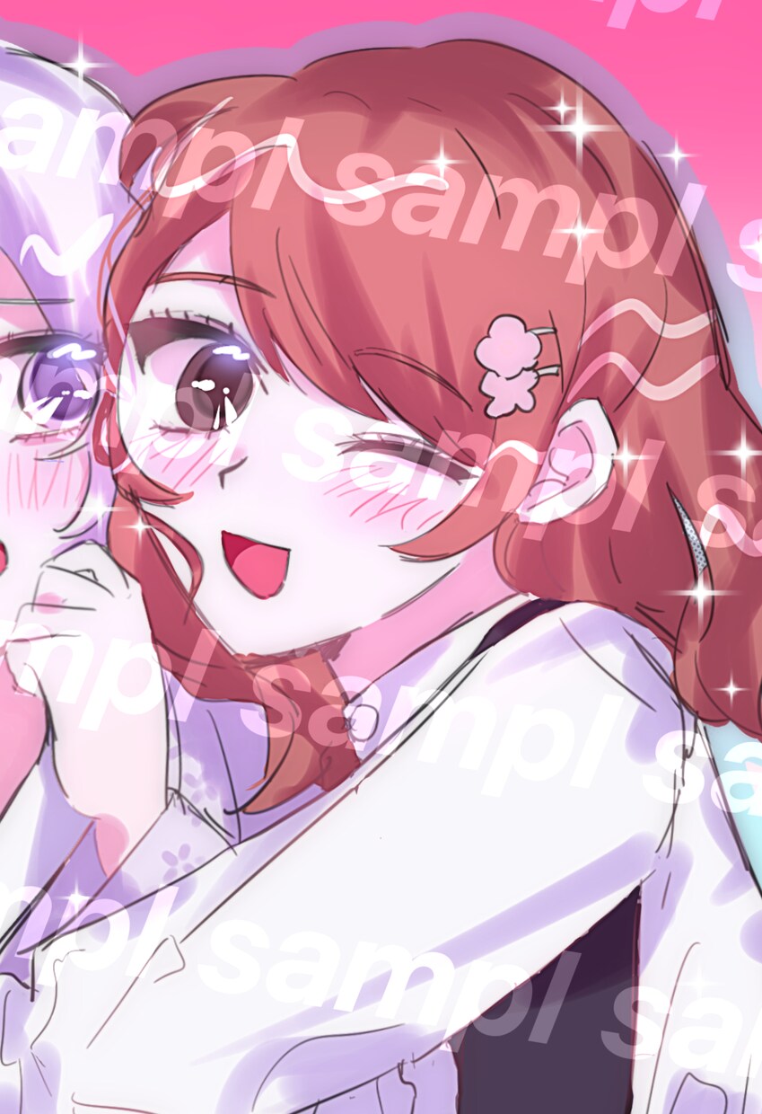 夢絵、カップルイラスト、なんでも描きます 3L/TS全てに対応しております！ イメージ7