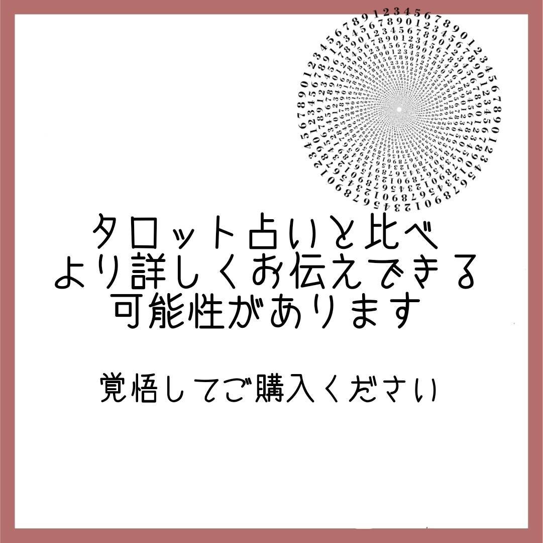 数秘術にてどなたかの取扱説明書を提示します 詳しく知りたい方はいますか？その方のことを覗いてみませんか？ イメージ3