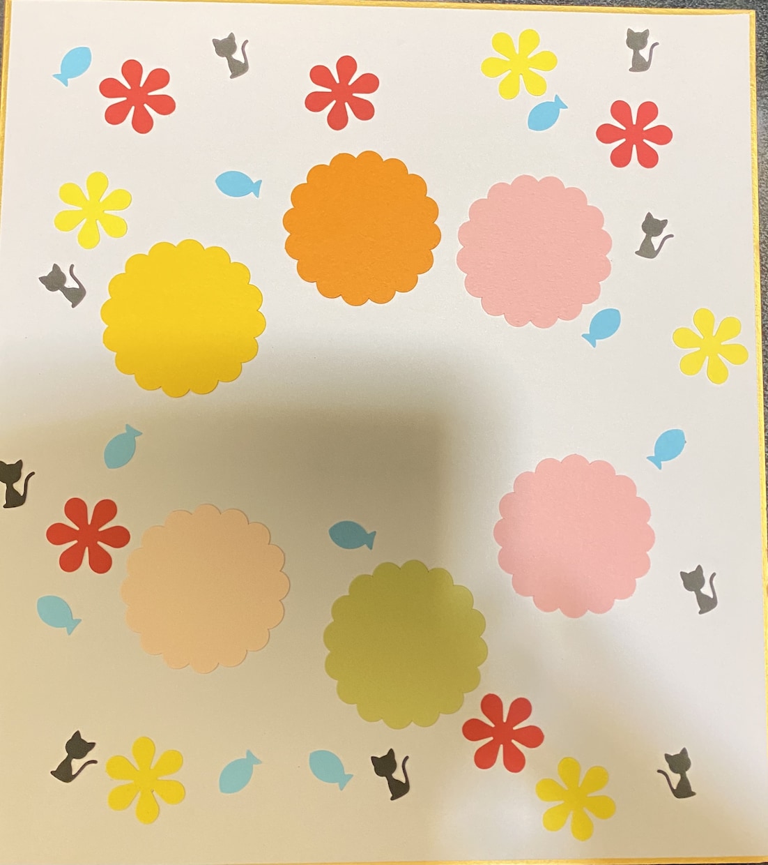 オリジナルの色紙2枚作ります オーダーメイドで色紙を作成します。 イメージ2
