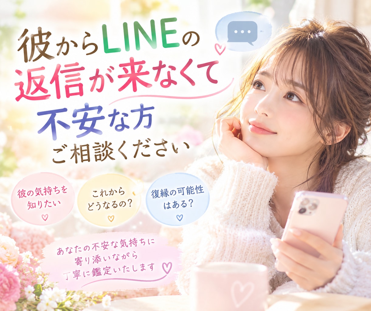 霊感チャネリング タロット⭐︎彼の気持ち占います 「業界最大手人気占い会社所属」の占い師が鑑定します イメージ1