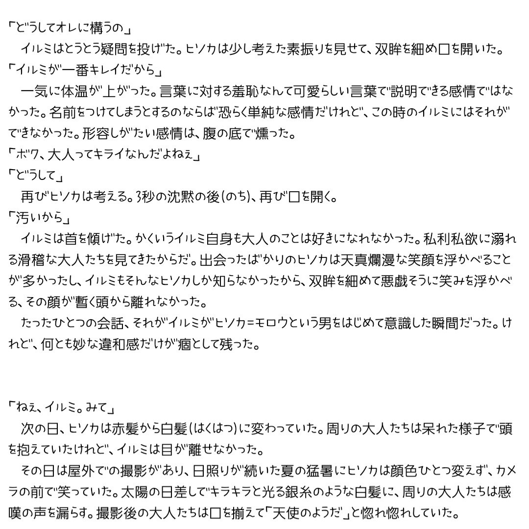 小説オーダー承ります 夢小説から一次、創作二次創作まで可 イメージ3