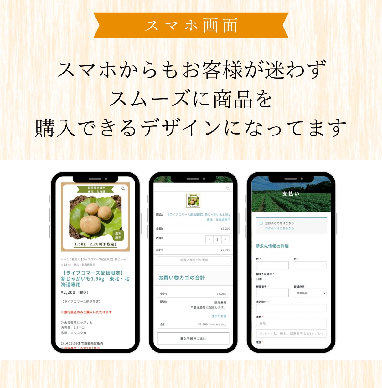 ECサイト・ネットショップHP制作デザインします 初期費用・月額費用一切なしのネットショップ決算サイト イメージ4