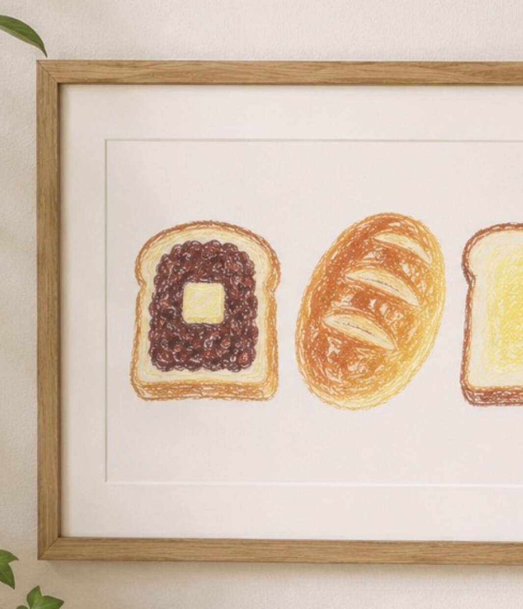 クレヨン画でウォールアートやはがきを制作します クレヨンならではの、ほんのりかすれた線と温かい色味が特徴です イメージ4