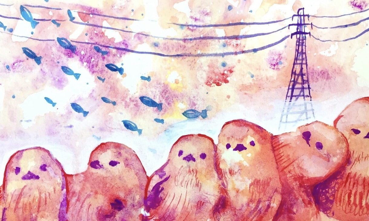 ご自身で飼われているペットの似顔絵を描きます 元気の出る色合いで、ペットの似顔絵を描かせていただきます！ イメージ2