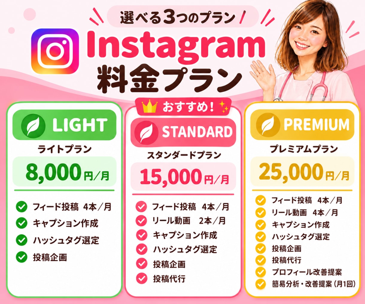 あなたらしいInstagram発信をお手伝いします 看護師ママが企画・投稿画像・リールまで対応！ イメージ4