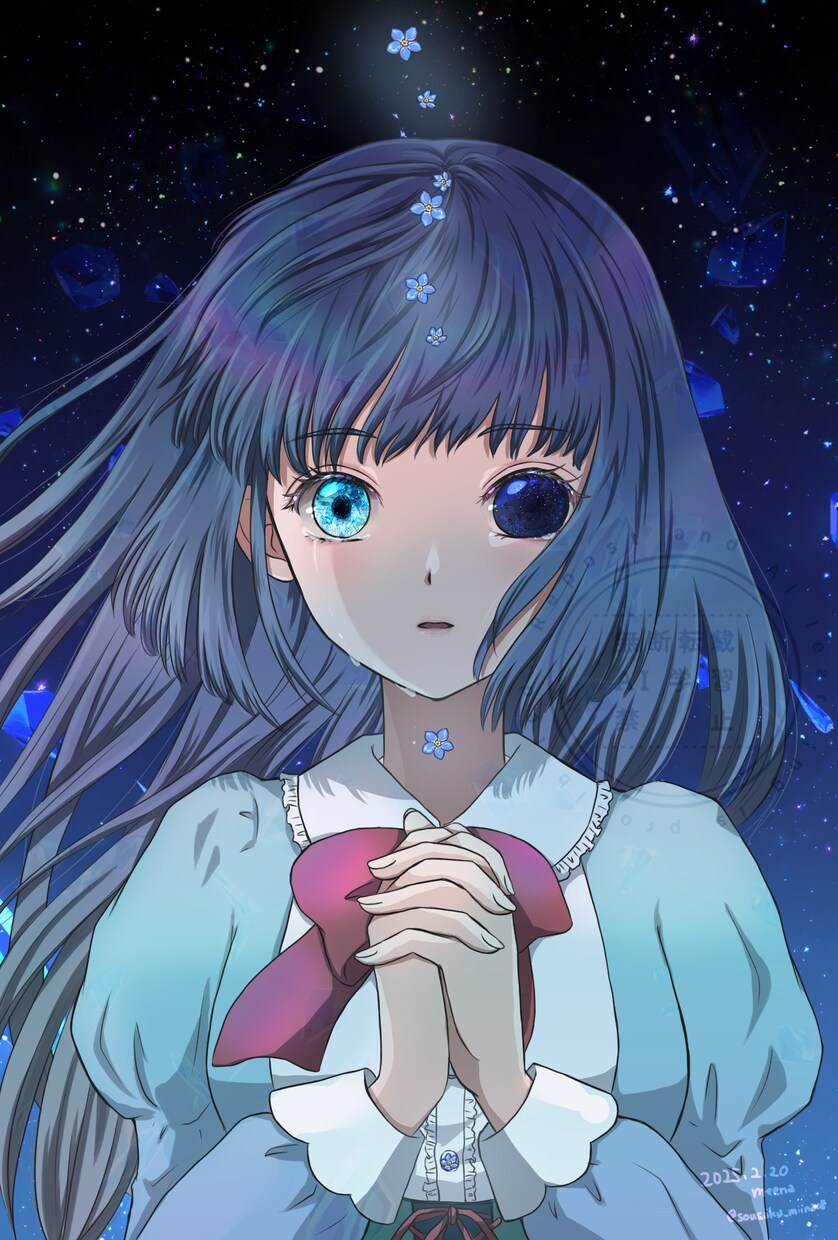 あなただけのオリジナルイラスト制作します アニメ塗りで目を引く！　キラキラで可愛い男女が得意です！ イメージ8