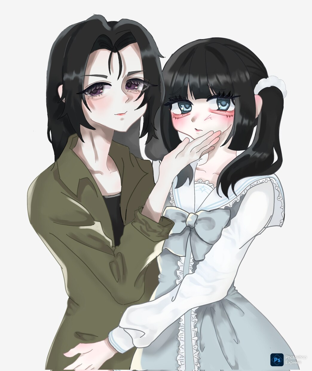 量産・地雷・ロリータ系も◎可愛い女の子描きます 初めての方も安心♡可愛い女の子アイコン・一枚絵を丁寧に制作♡ イメージ1