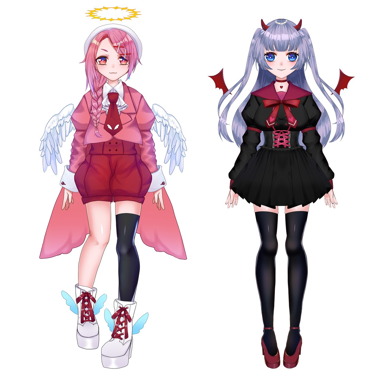 TRPGなどで使う立ち絵イラスト制作いたします ゲームや創作に使える可愛い女の子や男の子のキャラデザします！ イメージ7