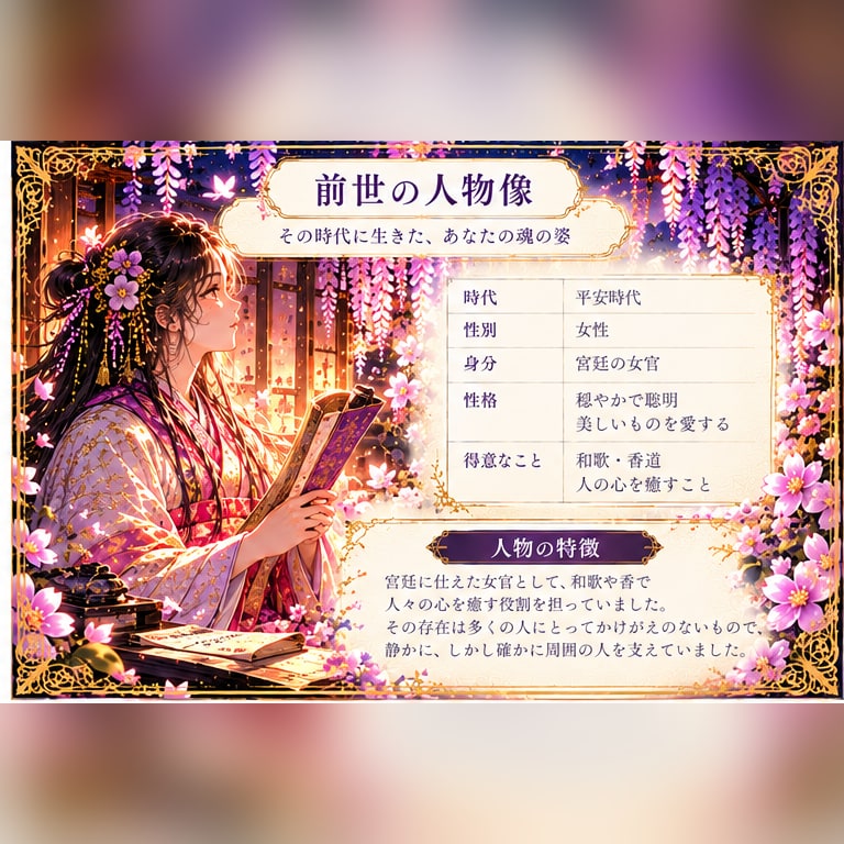 あなたが歩んだ前世を霊視します 魂の記憶を紐解き、今のあなたとのつながりをお届け イメージ7