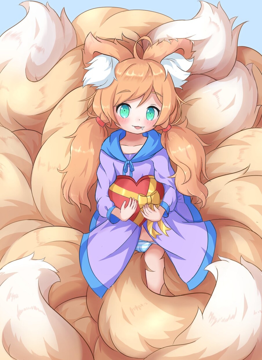 等身低めの女の子描きます もふもふのケモ耳っ子描きます! イメージ2