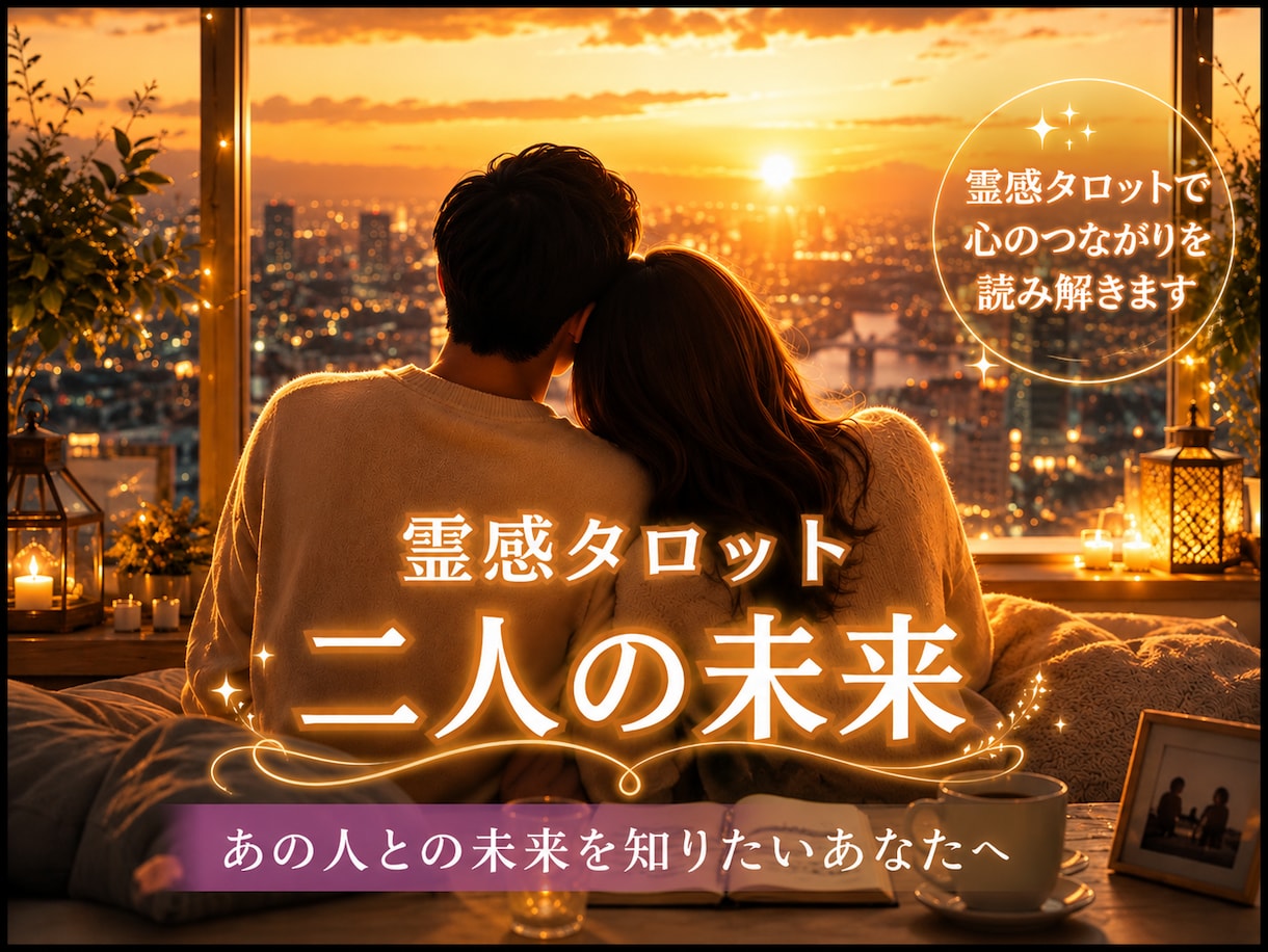 二人の未来✨相手の本音✨をタロット鑑定します どう動くべきか具体的にアドバイスします✨ イメージ1