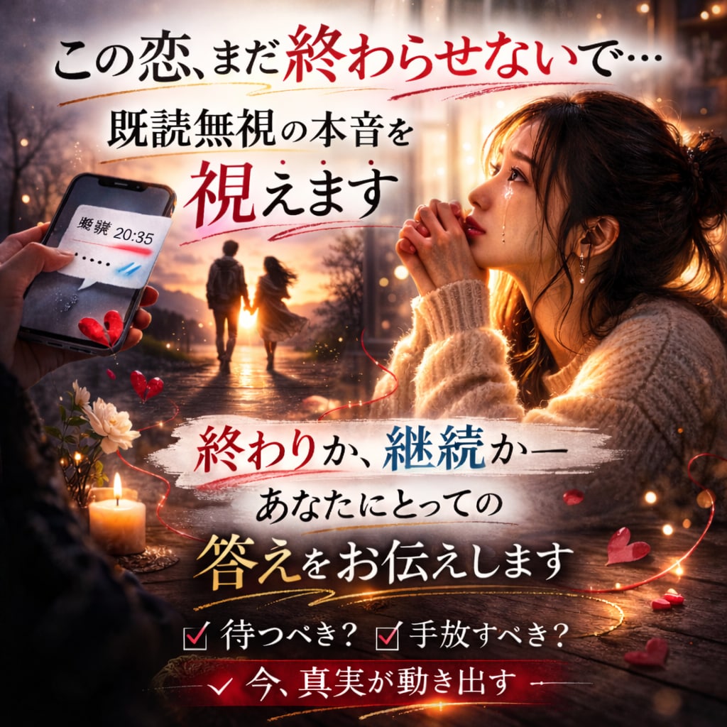 あの人との関係は続くか終わるか占います 曖昧な関係の未来と彼の本音を読み解く イメージ8