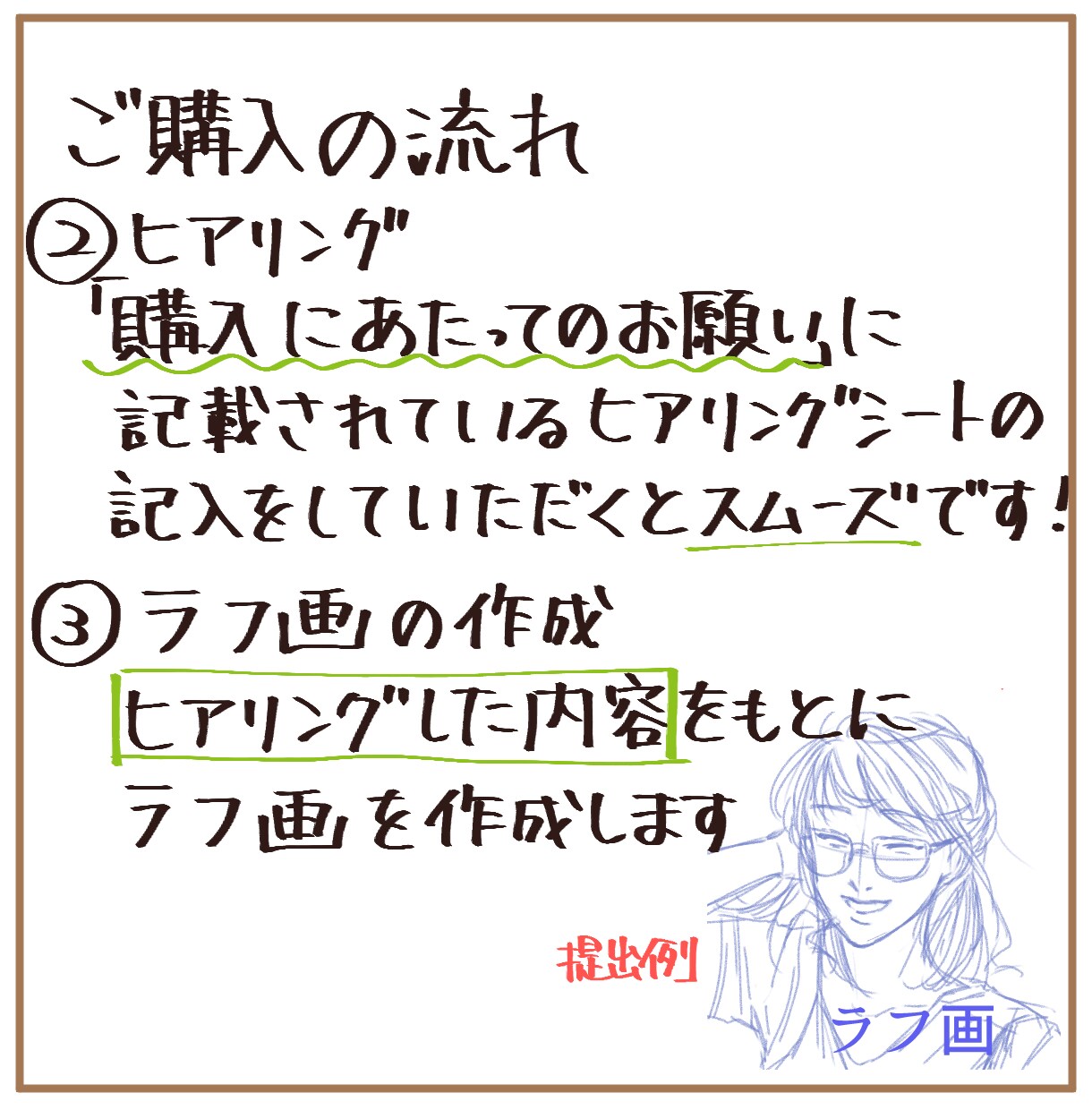 商用利用OK!SNS/ビジネス用アイコン描きます あなただけのシンプルでオシャレな好印象アイコンを描きます イメージ3