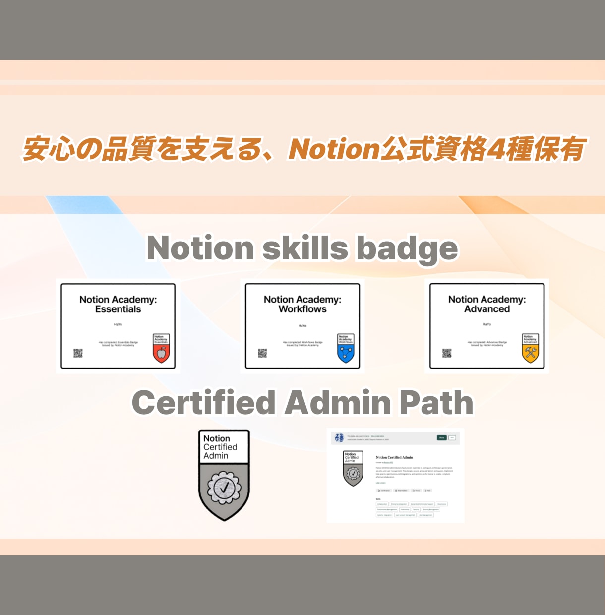 Notion構築を1週間でスピード納品します 要件明確な方へ！専門家が初稿3日＋修正4日で完成 イメージ3