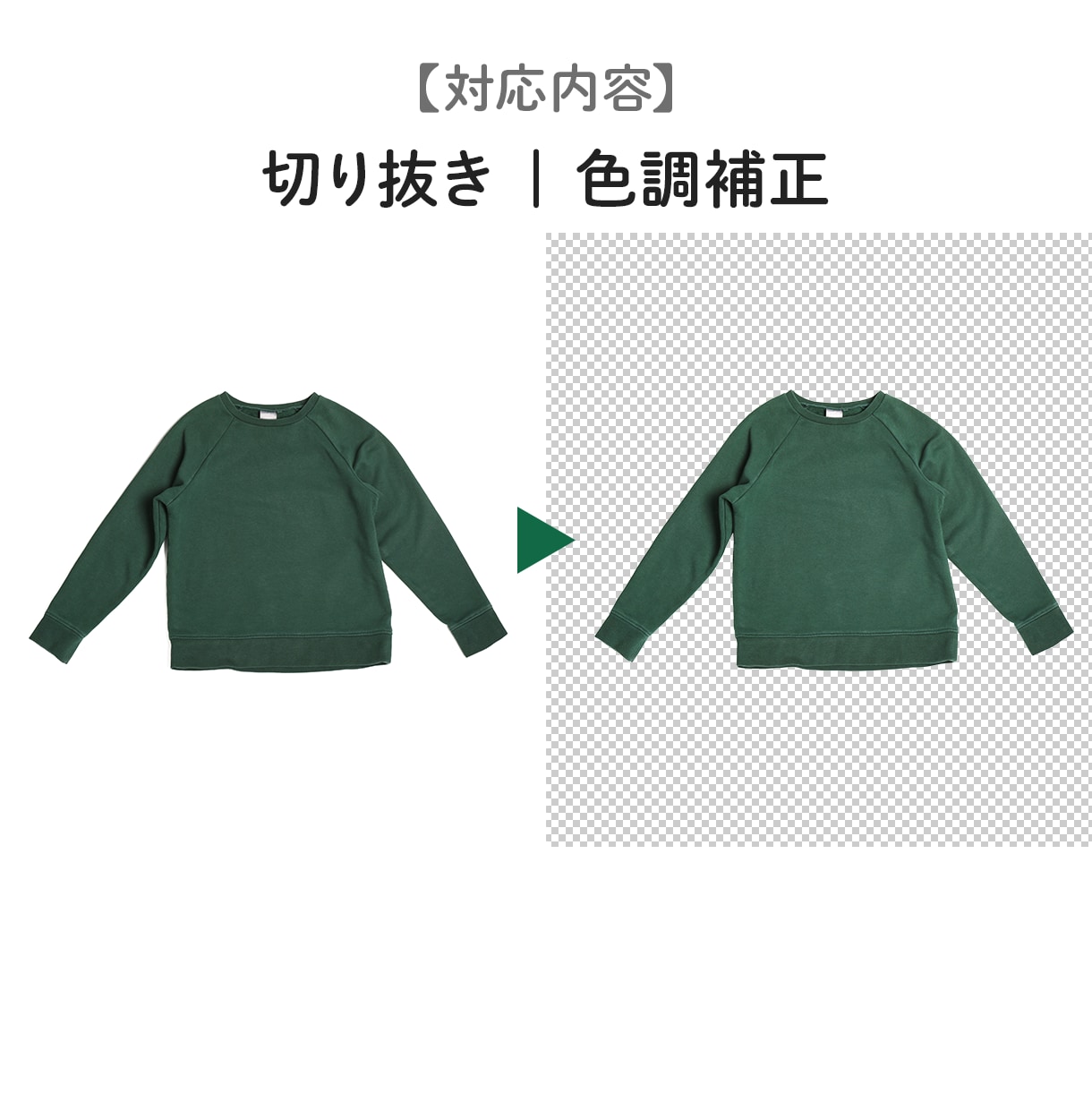5枚1000円から画像の切抜・補正・加工します 即納・修正回数無制限！5枚まで24時間以内に納品します イメージ7