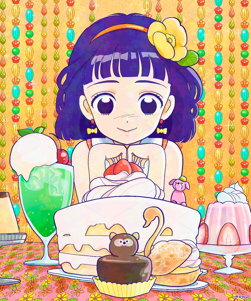 イラスト　ポップ画　オリジナル　アニメ風　自作画 イラスト ポップ画 アニメ風 オリジナル 自作画