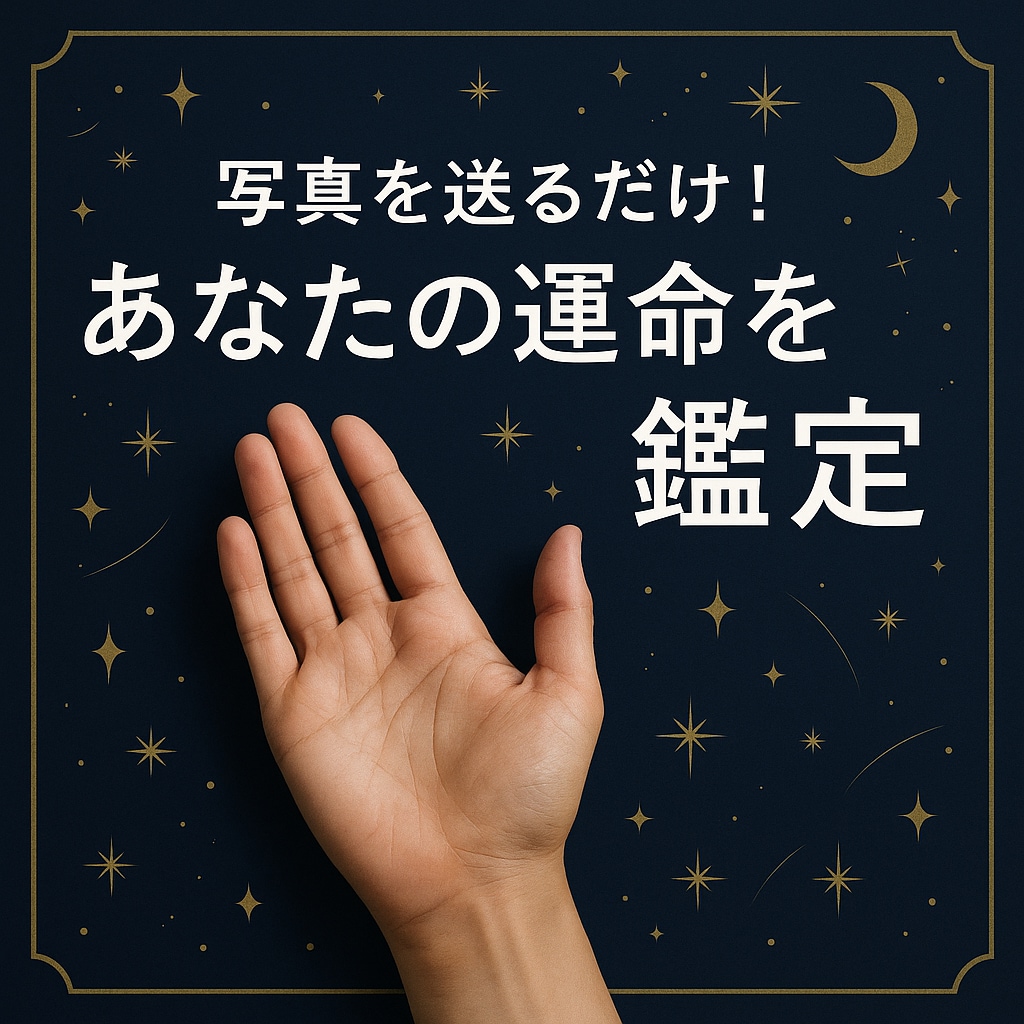 未来を読み解く手相占い｜人生のヒントをお伝えします あなたの人生の扉を開く鍵は手の中に！ イメージ1