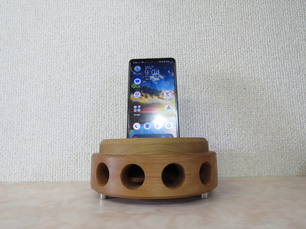 オリジナルスマホスタンドで癒しの時間をお届けします スマホスタンド　電気のいらないスマホスピーカー　充電可 イメージ8
