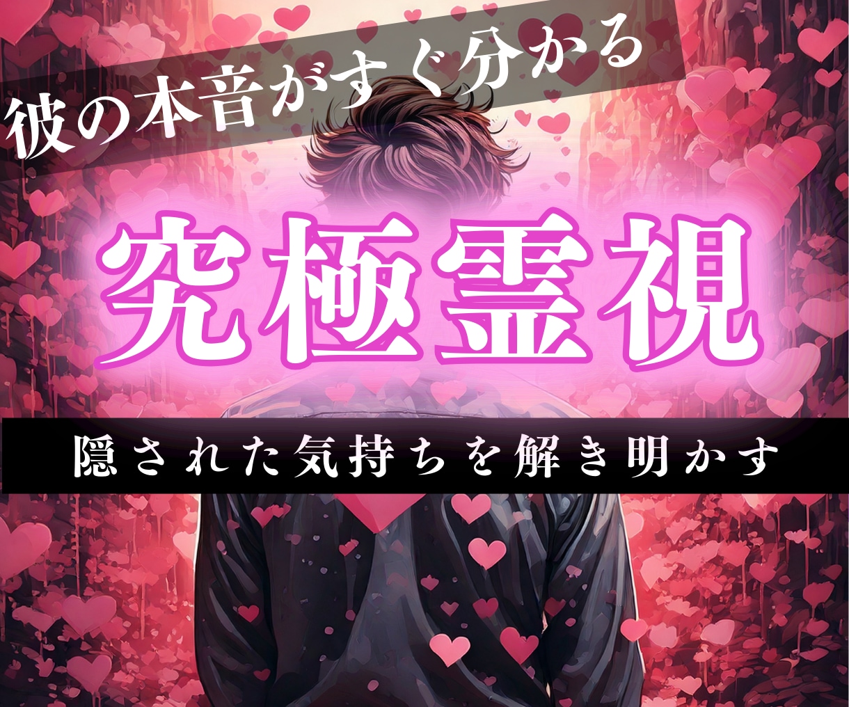 1日1組限定！彼が隠している気持ちや本音を視ます どんな相手でもOK！好きな人・気になるあの人の心の中を解明 イメージ1