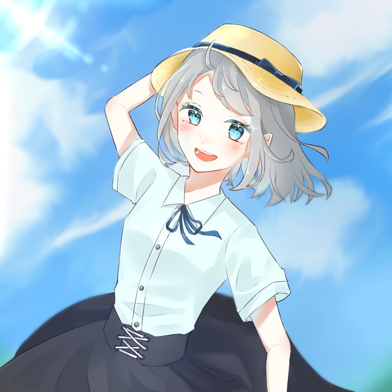 SNSなどのアイコンに使えます 背景が苦手ですが、指定があれば頑張って書かせていただきます イメージ1