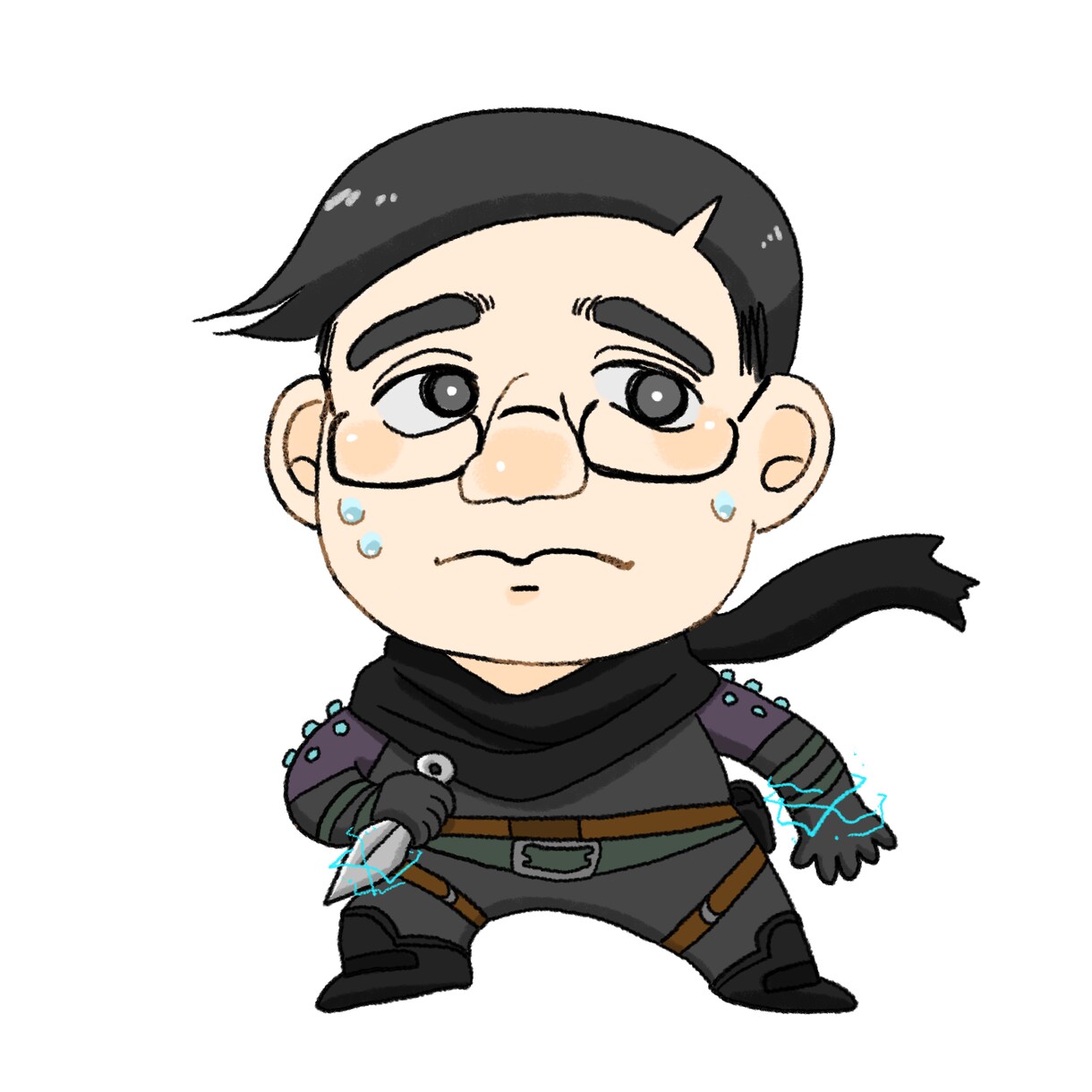 あなたのオリジナルちびキャラを作成します アイコン　グッズ　スタンプ等にぜひ！ イメージ2