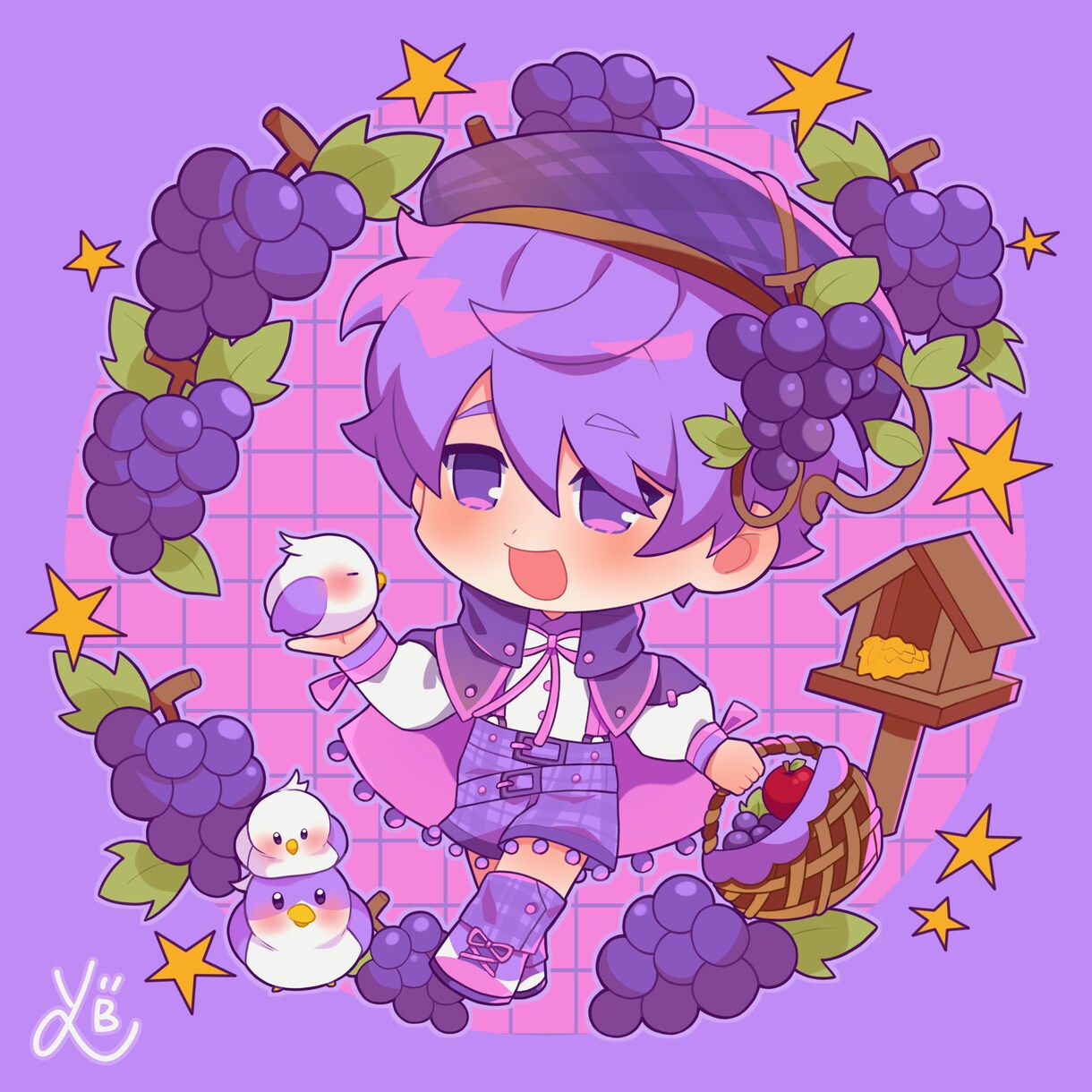 かわいらしい！デフォルメイラスト☆を作成します 「かわいい」をぎゅっと詰め込んだ、ミニキャラを描きます イメージ4