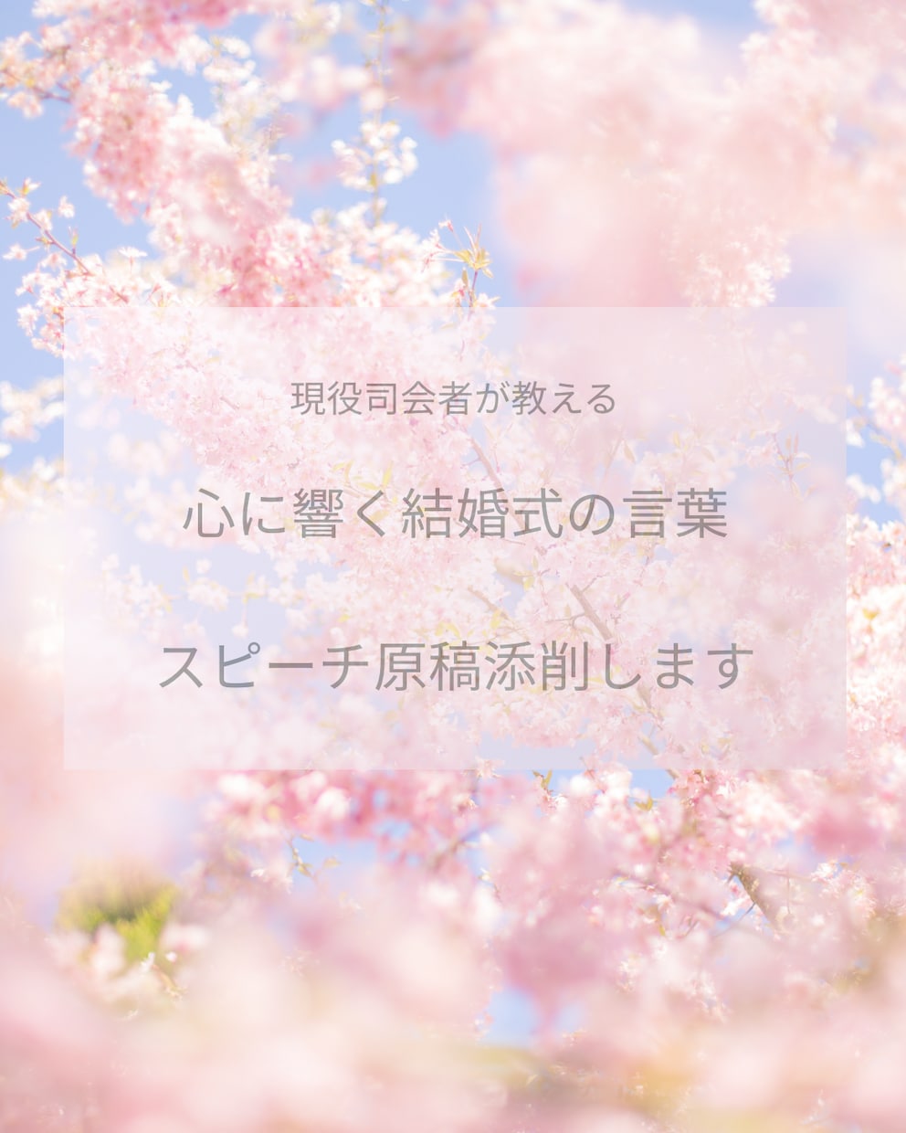 現役司会者が心に響くスピーチ、司会原稿作成します プロの言葉で感動を届けたい方へ。心に残る一言を作成します。 イメージ2