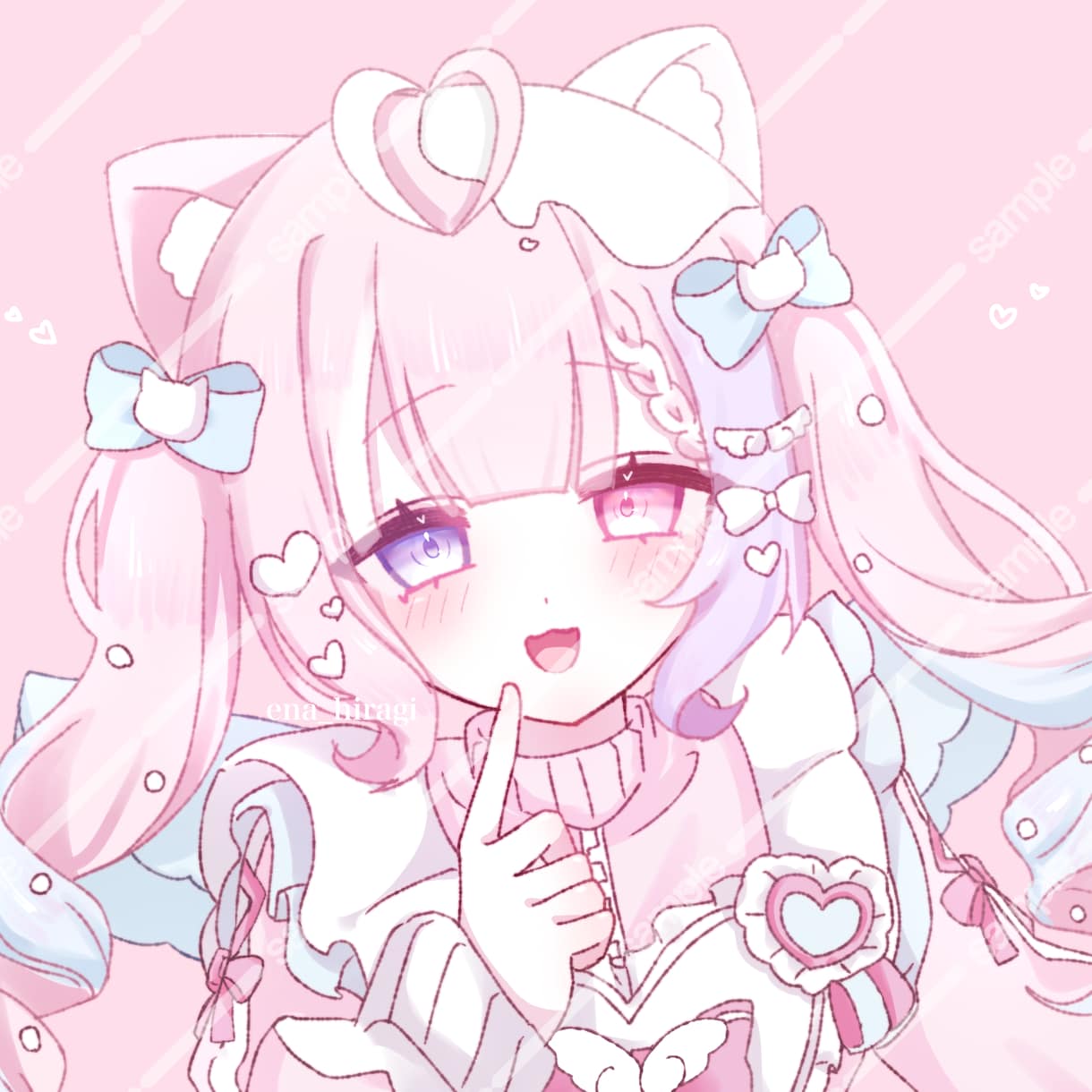 1枚絵の制作承ります アイコン、1枚絵、立ち絵、夢絵など幅広く対応いたします イメージ5