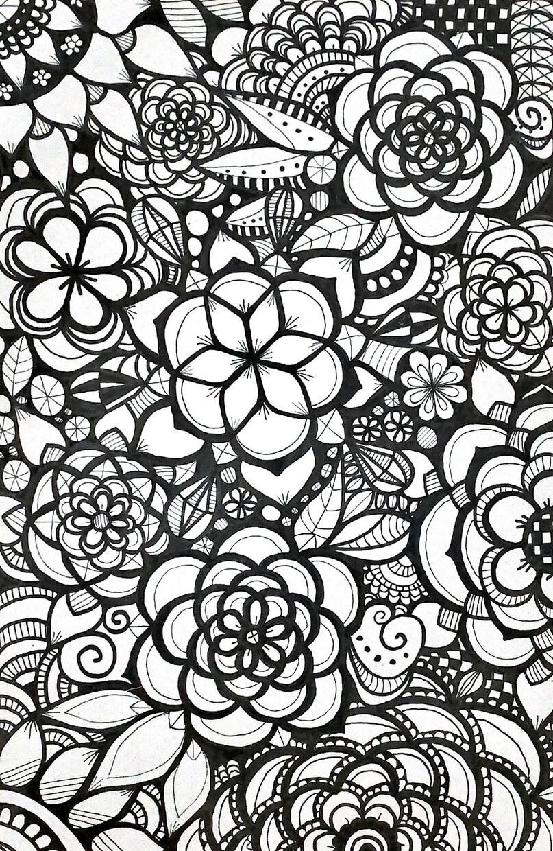 大人の塗り絵や、観賞用としての絵を描きます 大人の塗り絵や、観賞用として使えます イメージ1