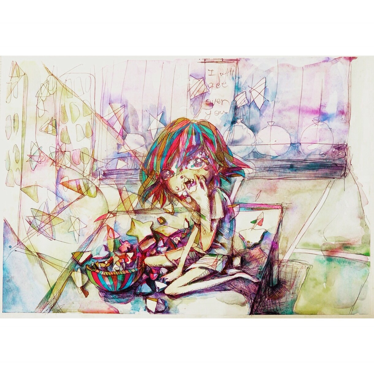 イメージ、文章を絵にします シーンに合わせたイラストが欲しい方へ イメージ10