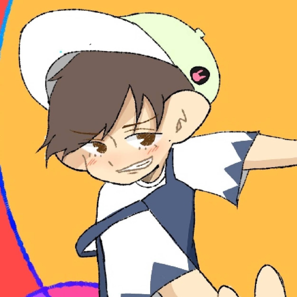 SNSで使えるアイコンを描かせていただきます ポップなアイコンをおかきいたします イメージ1