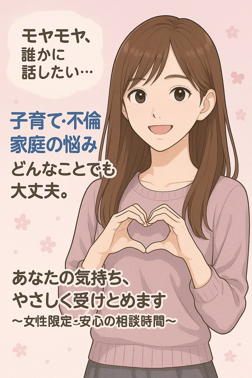 即返事！色々な悩み受け止めます 相談しにくい話、聞いてほしいお話をゆっくり聞きます イメージ1