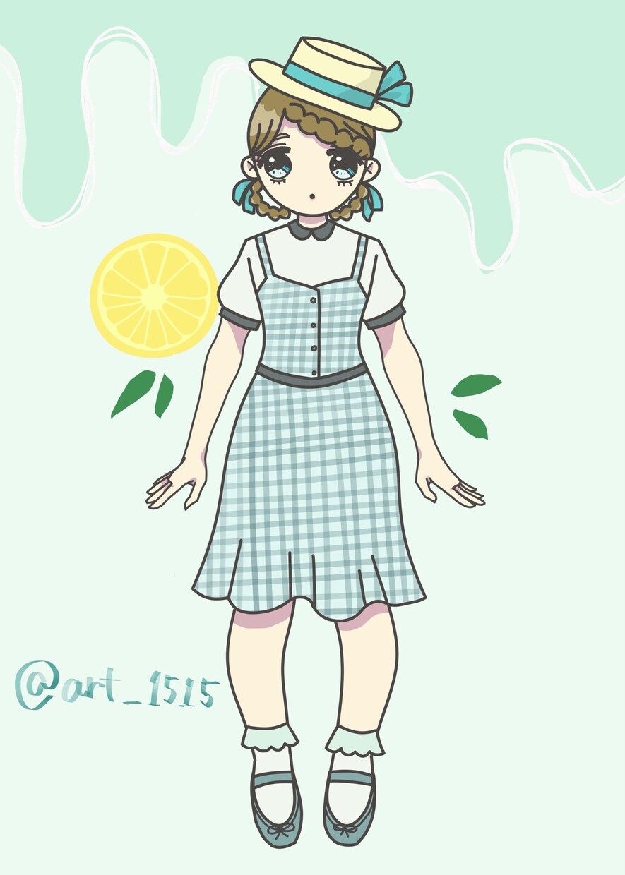 デフォルメキャラ立ち絵アイコンイラスト承ります 夢かわ、ガーリーなデフォルメキャラの立ち絵です イメージ2