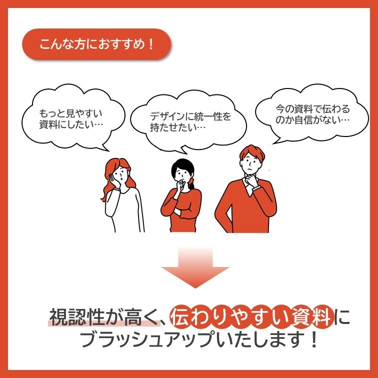 プレゼン資料を伝わりやすくブラッシュアップします 現役広報によるPowerPoint資料ブラッシュアップ！ イメージ3