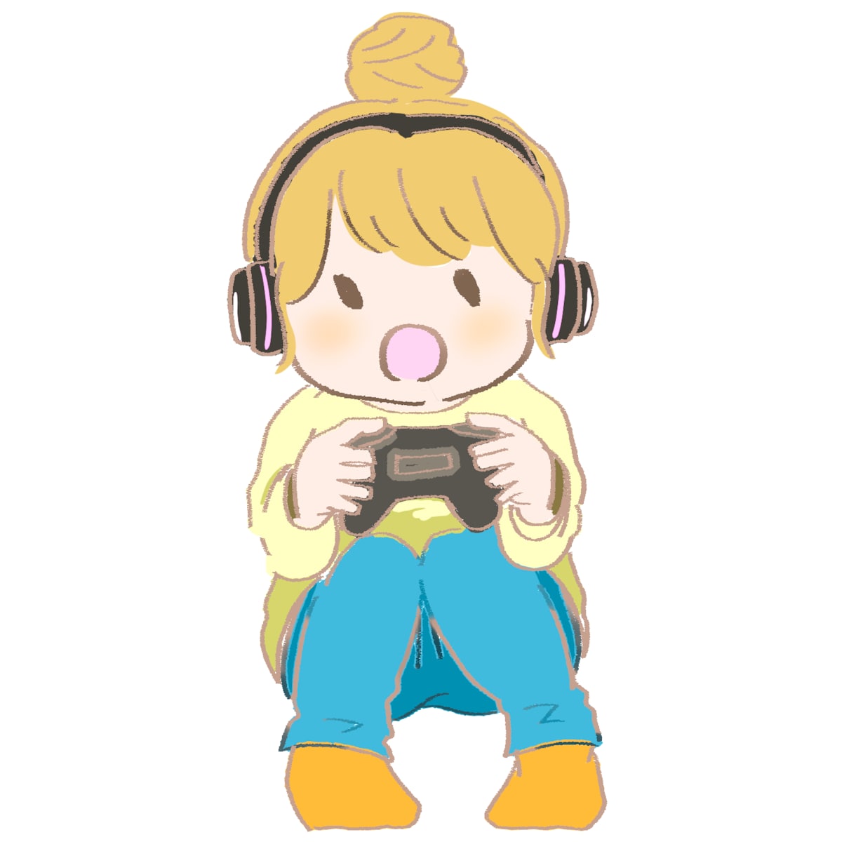 商用OK！カットイラストやアイコン作成します 修正無制限/様々なポーズ、状況、持ち物イラスト対応できます！ イメージ4