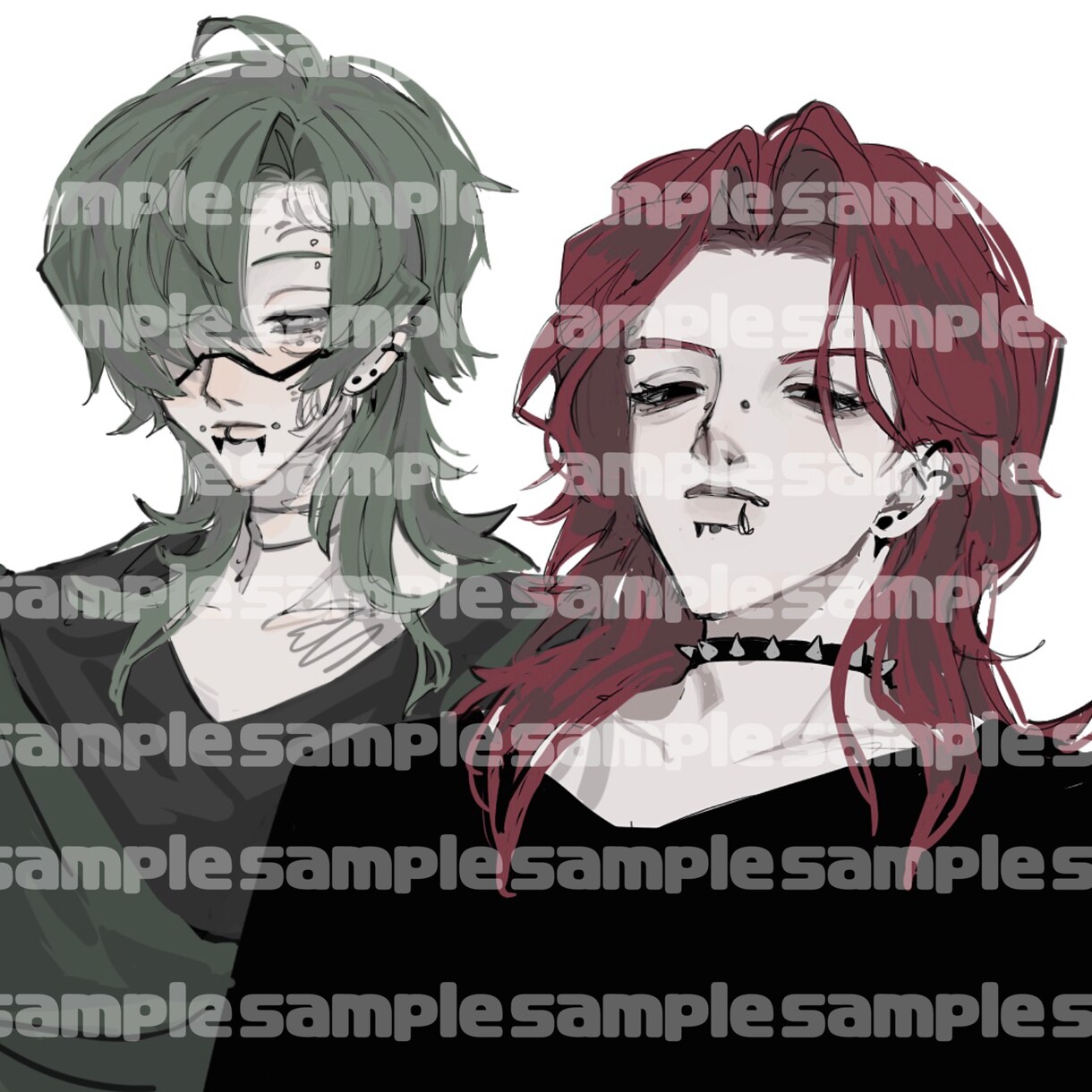 受付中♪イラスト2.500~ 描きます ラフなイラストをお求めの方向けです♪ イメージ2